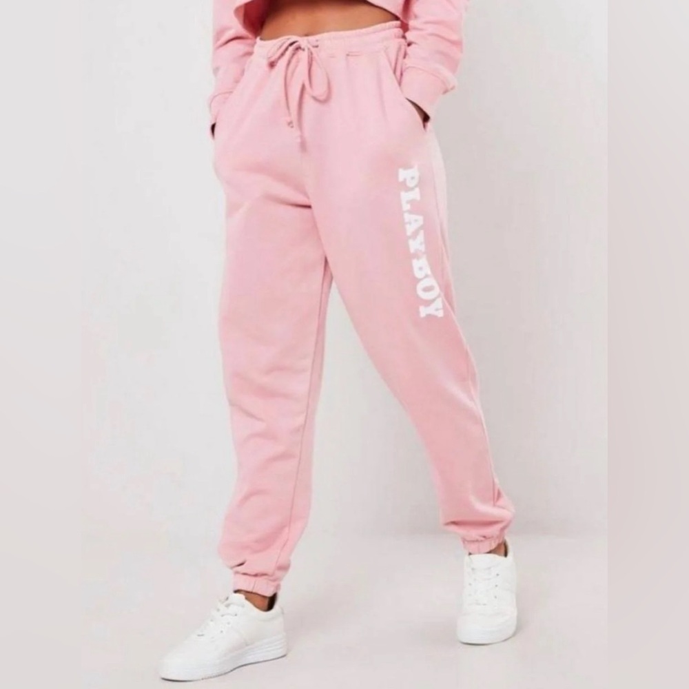 PLAYBOY X MISGUIDED Sweatpants / Joggers